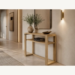 Konsola Wykonana Z Drewna Lite Dębowego Loft SKD-205 Rozmiary od 50 cm do 200 cm